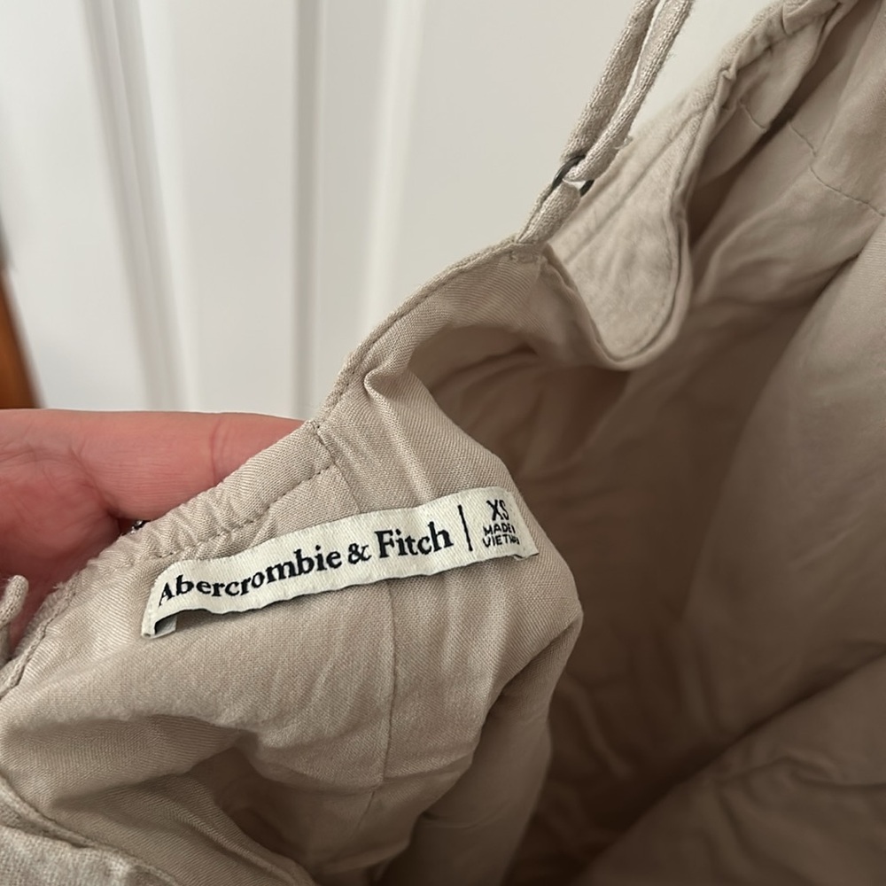Abercrombie & Fitch Linen Blend Mini Dress - Picture 7 of 8
